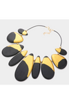 Teardrop Wooden Necklace