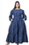 Denim Tiered Dress