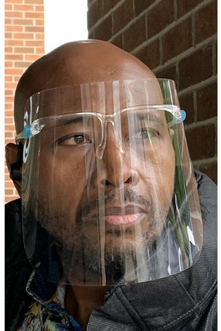 Glasses Face Shield - Slash/Tags Consignment Boutique