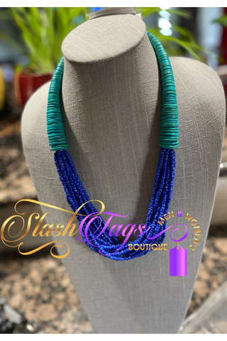 Wrap Bead Necklace