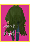 Super Cute Fringe Poncho
