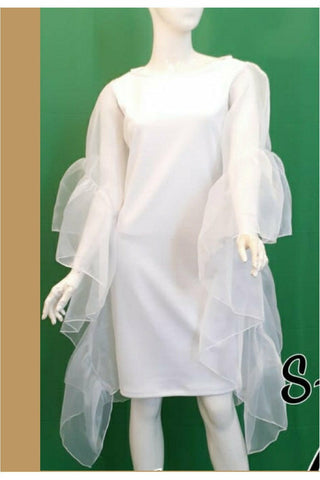 Organza Angel Wing Dress