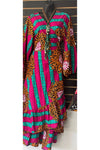 African Print Wrap Dress