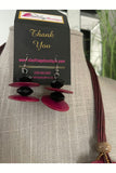 Red Velvet Necklace Set