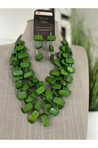 Green Dream Necklace Set