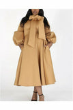 Bishop's Sleeve Scuba Dress