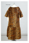 Smocked Bell Sleeve High-low Dress