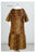 Smocked Bell Sleeve High-low Dress