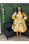 Multicolor Jacket Dress