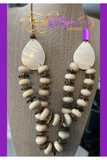 Sea Shell Bead Necklace