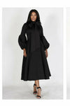 Bishop's Sleeve Scuba Dress