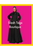 Plus Size Balloon Sleeve Maxi Bow-tie Dress