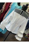 White Sheer Top