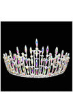 Marquise Round Stone Accented Princess Tiara