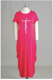 Short Sleeve Faith Bubble Dress