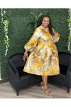 Multicolor Jacket Dress