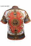 Greek Print Lace Shirt
