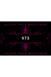 Slash Tags Gift Card