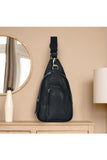Faux Leather Women’s Sling Bag