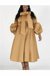 Bishop's Sleeve Scuba Dress