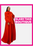 Final Sale Plus Size Balloon Sleeve Maxi Bow-tie Dress