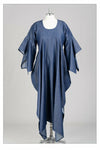 Denim dress yolk