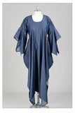 Denim dress yolk
