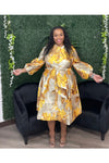 Multicolor Jacket Dress