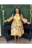Multicolor Jacket Dress