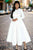 Double Breast Button Jacket Dress