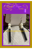 Black and White Necklace Set