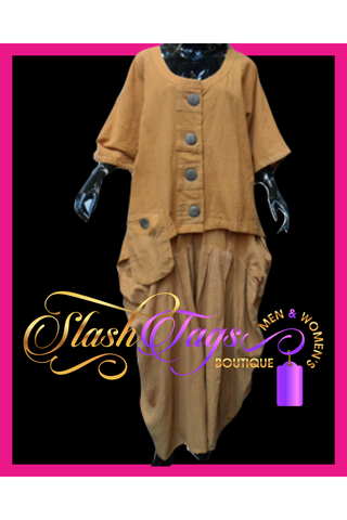 Gauze Skirt Set