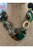 Celluloid Necklace Set
