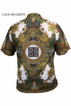 Greek Print Lace Shirt