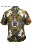 Greek Print Lace Shirt