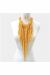 Pearl Strand Statement Necklace Variety of Colors