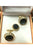 Cuff link button cover set