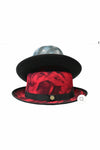 Kingston Black Bottom Australian Wool Felt Fedora Hat