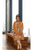 Ankara Pleated Tiered Babydoll Maxi Dress