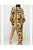 Gold Lock Asymmetrical Top Top Shirt