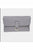 Solid Faux Leather Crossbody Bag with detachable chain