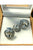Cuff link button cover set