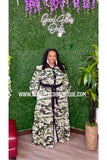 Super Cute Camo Maxi Dress